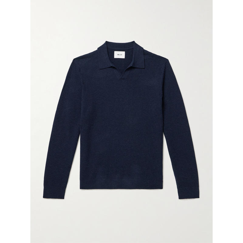 NN.07 男士 FW25 衬衫 Paul 60019 罗纹有机棉Polo衫