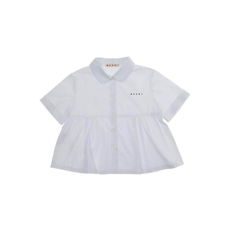 Marni 玛尼 女童 SS26 衬衫 M01741M00UWMC121F0M100 童装