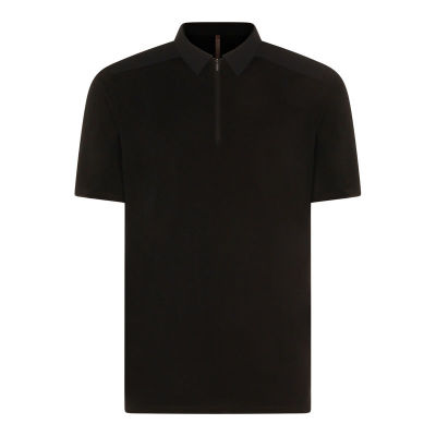 VEILANCE 男士 SS26 POLO衫 黑色 Frame Polo 衫