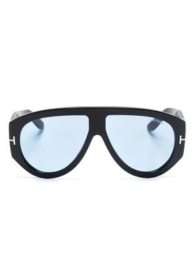 Tom Ford 汤姆·福特 女士 SS26 太阳镜 / 黑色蓝色醋纤太阳眼镜