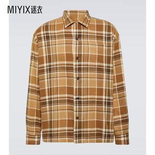 Ralph 男款 Polo Lauren拉夫劳伦 格纹棉质法兰绒衬衫 迷衣时尚