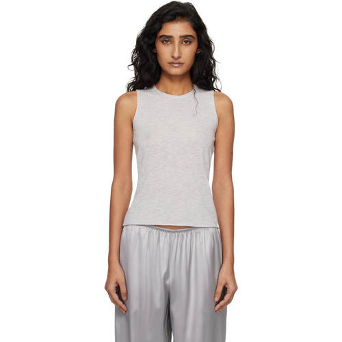 SKIMS 女士 背心 海军蓝 Featherweight Cashmere