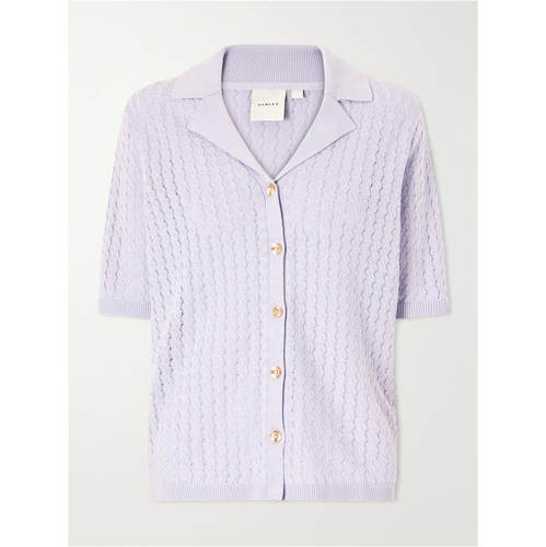 Varley 女士 FW26 针织衫 Madeleine 洞眼针织棉质T恤