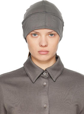 RIER 女士 毛线帽 灰色 Polar Jersey 毛线帽