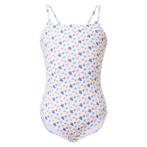 Vilebrequin 女童 SS26 连体泳衣 Girls’ 多色海龟图案印花童装