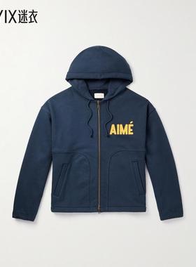 [秋冬新品]Aimé Leon Dore 男款Collegiate Logo-Appliquéd 弹