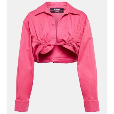 Jacquemus 女士 上衣 La Chemise Machou 短款衬衫