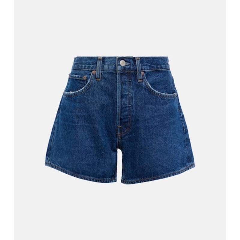 AGOLDE 女士 牛仔短裤 Parker 长款高腰牛仔短裤,女装/女士精品,休闲裤,淘宝优惠券,粉丝福利购,淘宝优惠卷