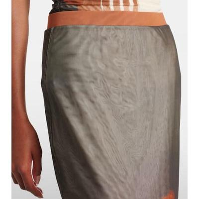 SIR. 女士 超长裙 Breeze 抹胸条纹长款半身裙