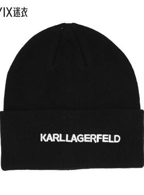 【秋季新品】Karl Lagerfeld 黑色帽子男款 迷衣时尚