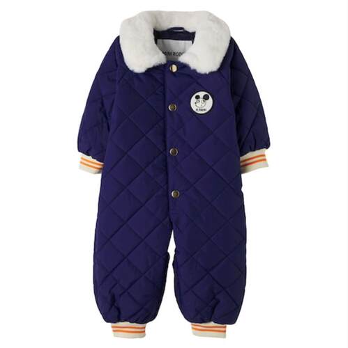 Mini Rodini 中性（儿童） 服装 婴儿贴布绗缝儿童风雪服童装