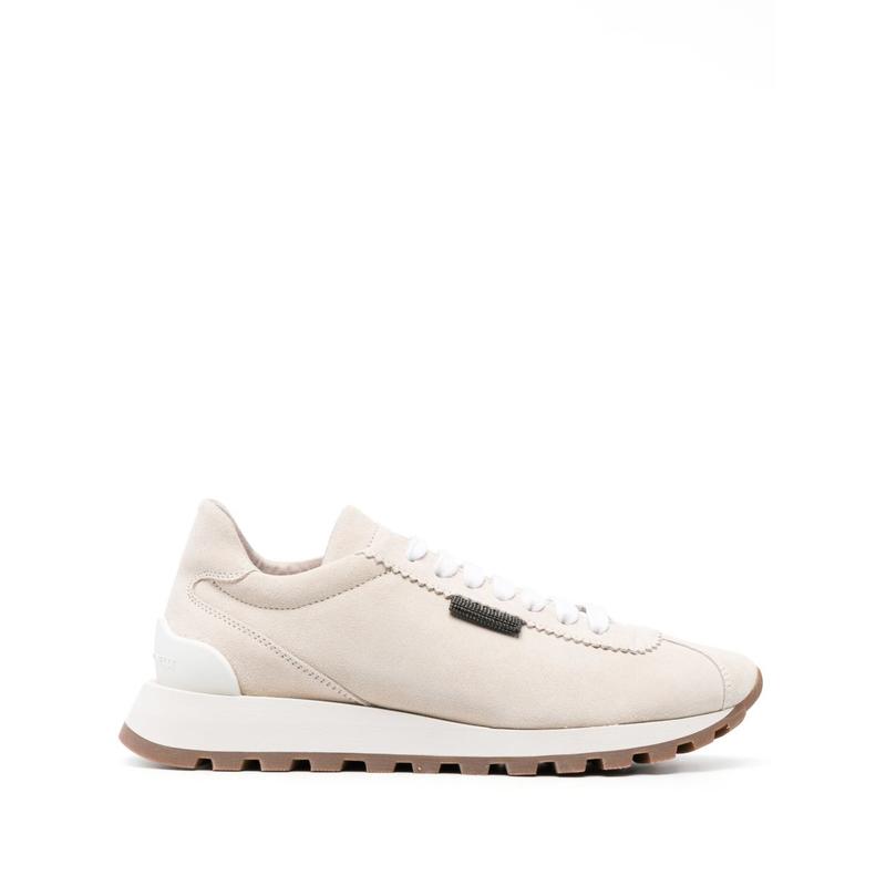 Brunello Cucinelli 女士 SS26 运动鞋 圓頭繫帶運動鞋