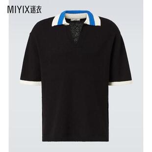 COMMAS 男款 钩花棉混纺Polo衫 迷衣时尚