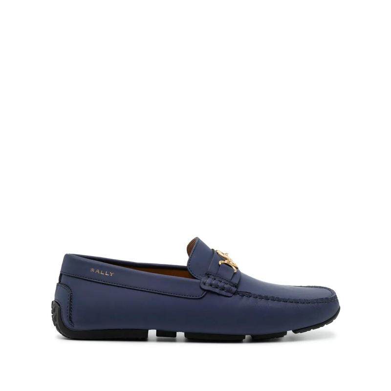 Bally 男士 SS24 运动鞋 CALF 海蓝色金色凉鞋