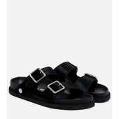 Birkenstock 小牛毛凉拖 Arizona 女士 凉拖