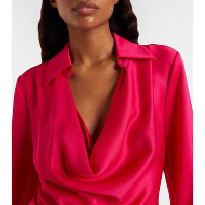 SIMKHAI 女士 上衣 Symone 缎面上衣