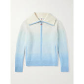 夹克 SS26 毛茸茸渐变色针织拉链 男士 Casablanca