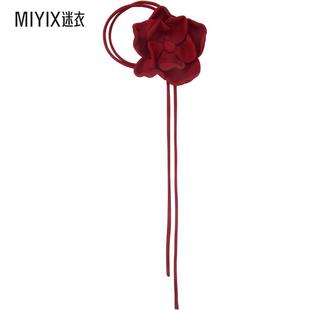 Club 頸環(huán) Rose Flower 紅色 迷衣時(shí)尚 Fancì 女款