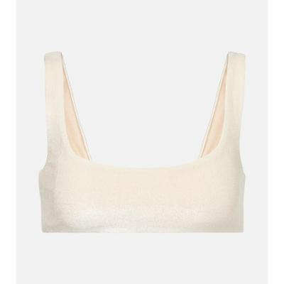 Jade Swim 女士 比基尼 Rounded Edges 厚绒布比基尼上装