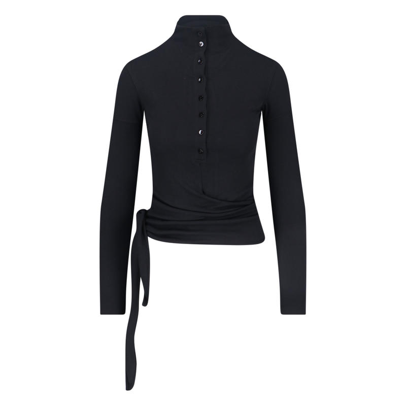 Low Classic 女士 FW25 上衣 低腰经典款黑色上衣