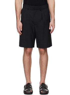 COMMAS 男士 短裤 黑色 Heathered Tailored 短裤