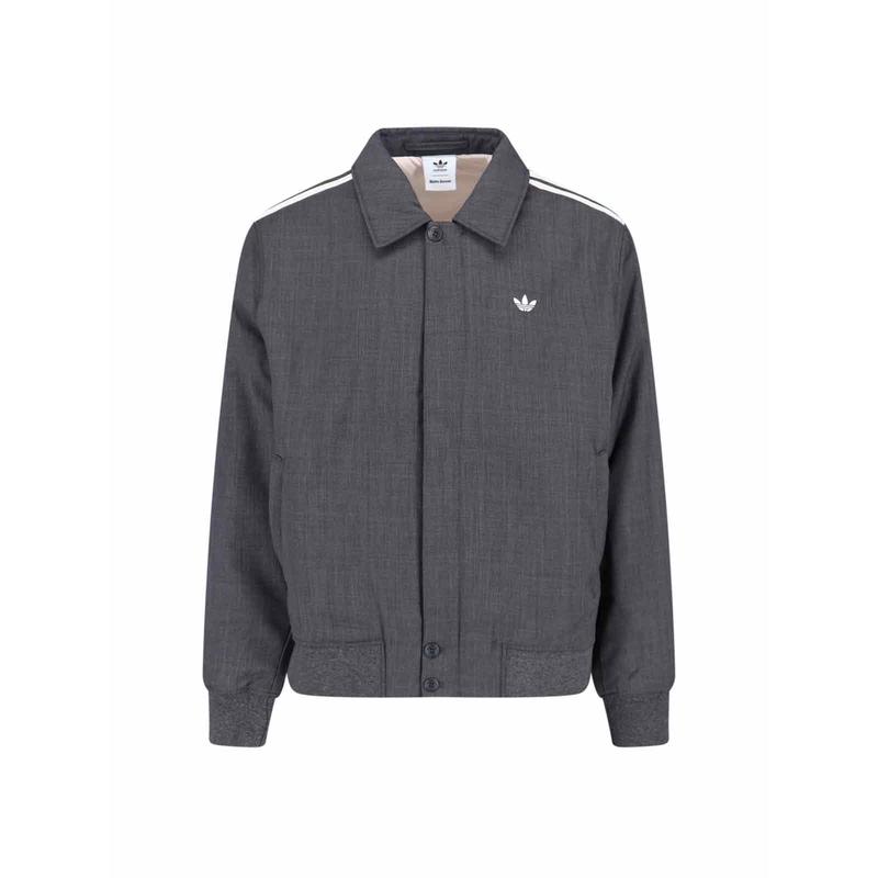 Adidas 中性（成人） FW25 夹克 X WALES BONNER 灰色夹克
