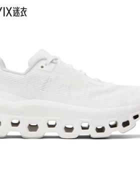 On昂跑 女款白色 Cloudmonster Void 运动鞋 迷衣时尚