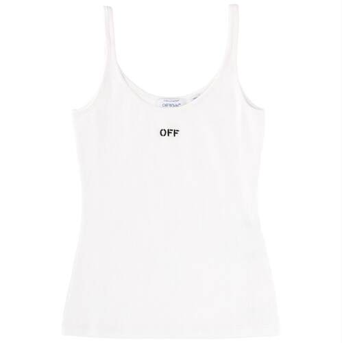 Off-White 女士 SS26 背心 带Logo上衣