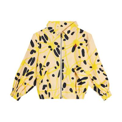 The Animals Observatory 女童 夹克 虎纹亚麻棉质童装