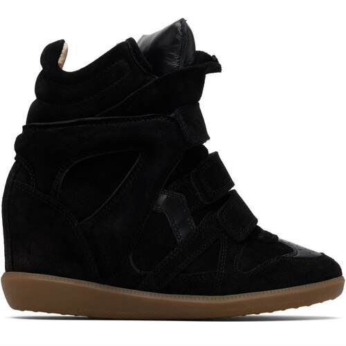 isabel marant 伊莎贝尔·玛兰 女士 运动鞋 黑色 Bekett 高帮