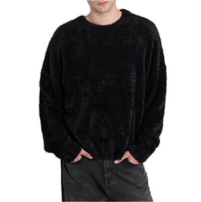 RETERNITY 男士 FW25 上衣 Essential 毛绒针织套头衫