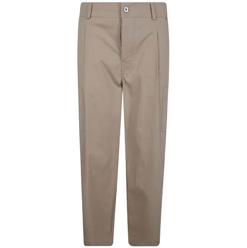Drôle de Monsieur 男士 SS25 长裤 Funny Mr. Pants 斜纹七分裤