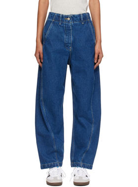 Studio Nicholson 女士 牛仔长裤 蓝色 Akerman 牛仔裤