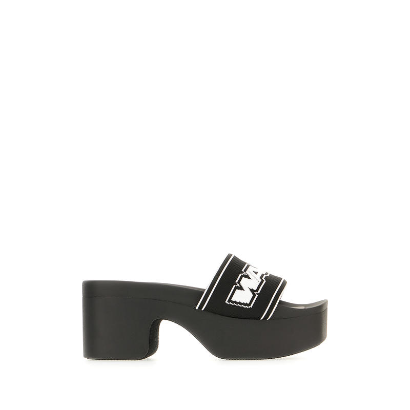 alexander wang亚历山大王 女士 秋冬新品 凉拖 黑色凉鞋