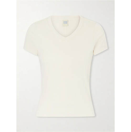 FLORE FLORE 女士 FW26 T恤 Jill 有机棉针织童趣