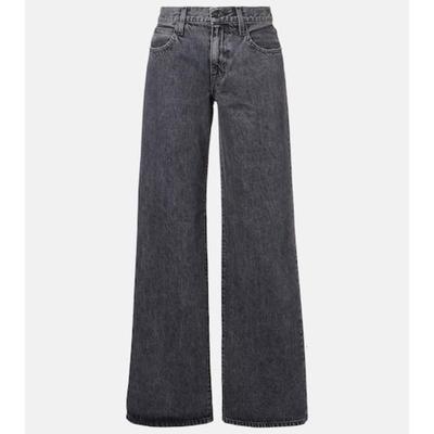 SLVRLAKE 女士 牛仔长裤 Mika 中腰阔腿牛仔裤