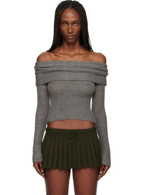 Danielle Guizio 女士 上衣 灰色 Marlowe 上装