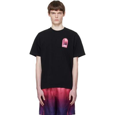 Casablanca 男士 T恤 黑色 Arches