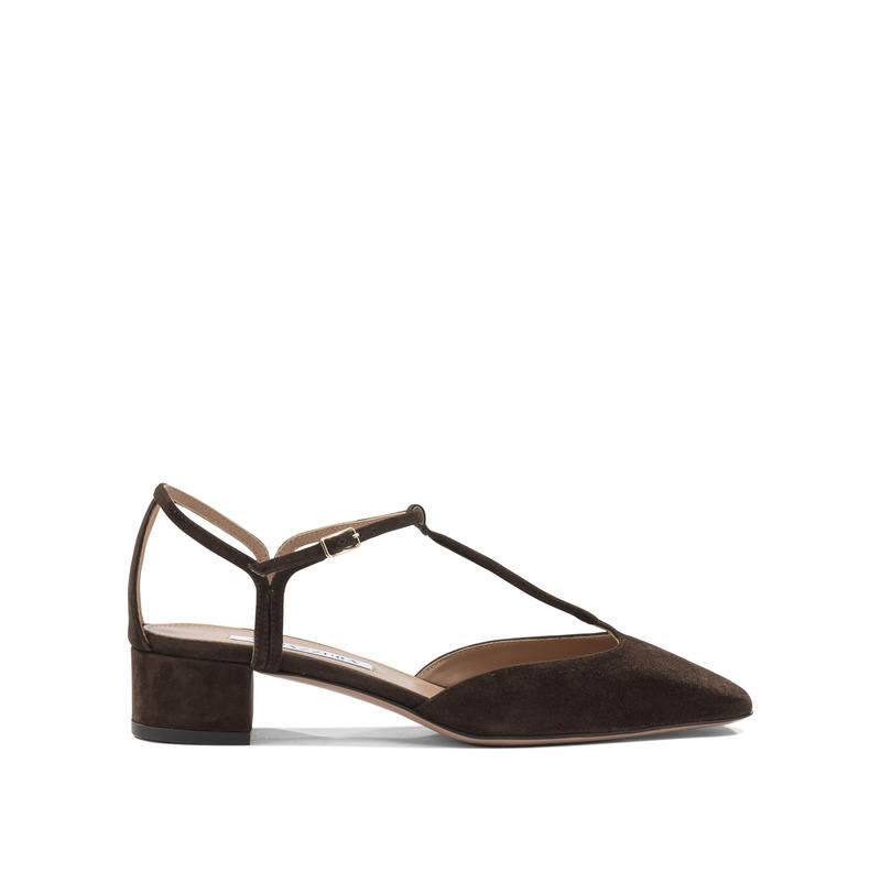 Aquazzura 女士 SS26 高跟鞋 "Sorbonne 35 mm" 浅口鞋
