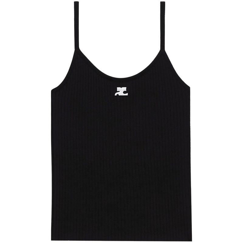 COURREGES RE-EDITION 女士 FW25 上衣 黑色上衣