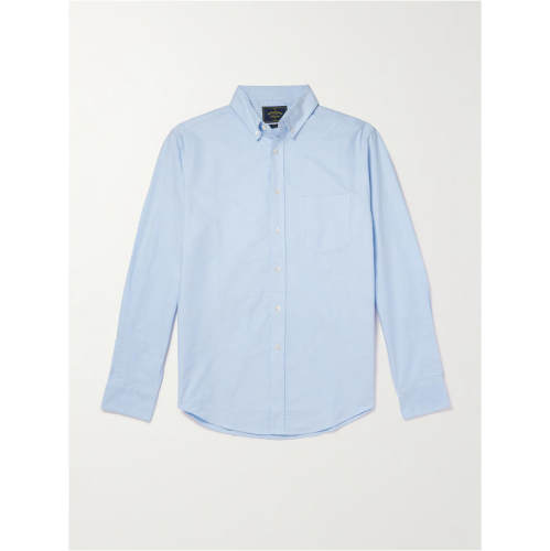 PORTUGUESE FLANNEL 男士 衬衫 Belavista 领尖带扣式衣领棉质