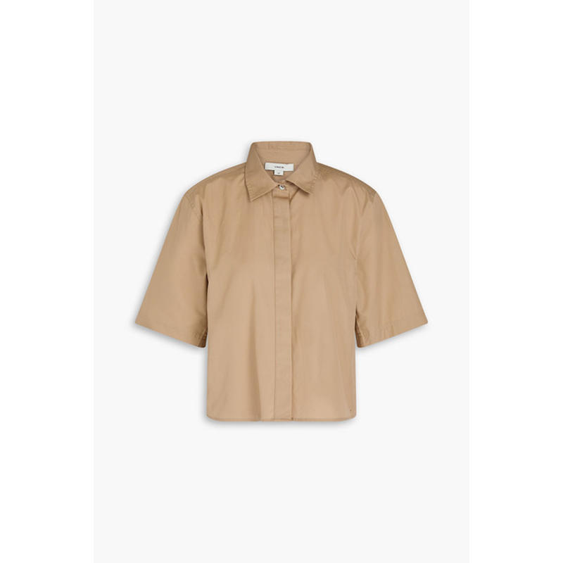 Vince 女士 上衣 棉质府绸衬衫