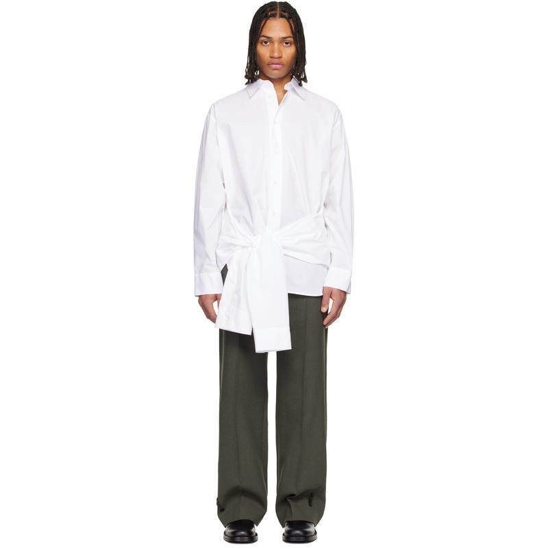 Jean Paul Gaultier 高缇耶 男士 衬衫 白色 Oversize