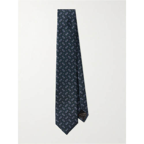 Brioni 布里奥尼 男士 FW26 领带 8cm 真丝提花