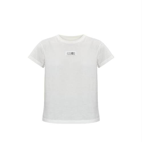 MM6 Maison Margiela 马吉拉MM6 女士 FW26 T恤 做旧针织圆领