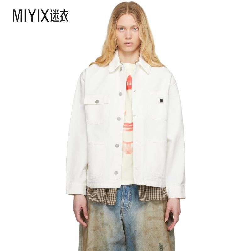 Carhartt WIP卡哈特 女款灰白色 OG Michigan Summer 夹克 迷衣时