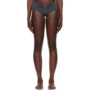 泳裤 灰色 Orbit Christopher 比基尼泳裤 女士 Ruched Esber