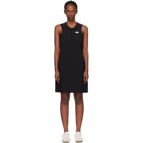 The North Face 北面 女士 中长连衣裙 黑色可收纳式连衣裙