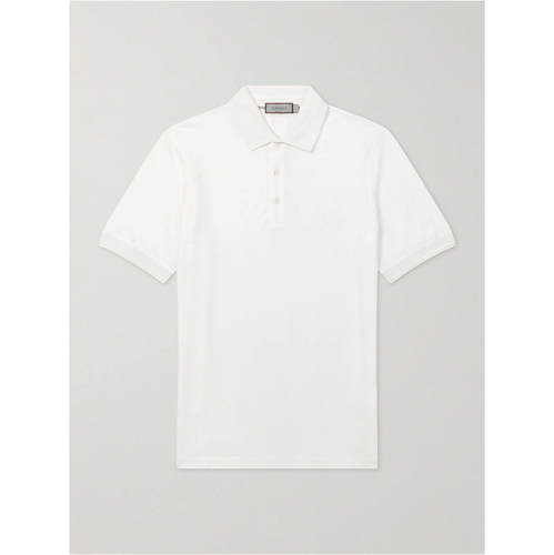 Canali 康钠丽 男士 FW26 POLO衫 棉质凸纹布