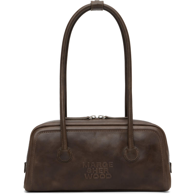 MARGESHERWOOD 女士 单肩包 棕色 Soft Boston EW 单肩包